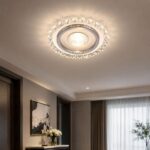 Dekorativna plafonska lampa sa LED osvjetljenjem pogodna je za dnevni boravak, spavaću sobu i hodnik