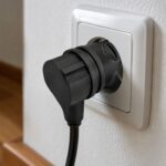 Gumeni utikač L oblika za sigurno povezivanje električnih uređaja i praktičnu upotrebu u različitim instalacijama