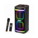 Karaoke Bluetooth zvučnik M2632 sa RGB osvjetljenjem mikrofonom i daljinskim upravljačem