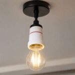 Keramičko grlo E27 za sigurno postavljanje sijalica u rasvjetna tijela, lampe i električne instalacije