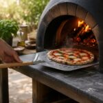 Lopata za pizzu od aluminijuma sa drvenom drškom za peći i pizza pećnice