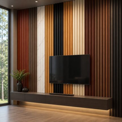 Panel za zid 280x16,8 cm namijenjen za brzo i estetsko renoviranje dnevnih soba, hodnika i lokala.