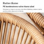 Vrtni Set Stol 150x90cm + 6 Stolica Premium Prestige - Image 4