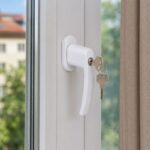 Sigurnosna ručka za prozor sa ključem za dodatnu zaštitu doma i poslovnog prostora