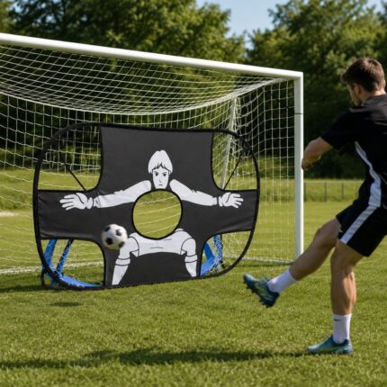 Trenažna meta za fudbal omogućava razvoj preciznog šutiranja i kvalitetniji trening na golu