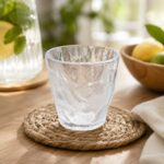 Vektorski prikaz staklenih čaša 6/1 od 330 ml za posluživanje vode, sokova i osvježavajućih napitaka