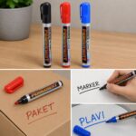 Vodootporni marker za trajno pisanje u školi kancelariji i radionici