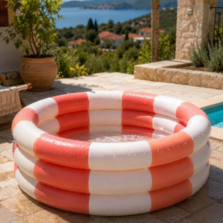 Dječiji Bazen Okrugli 100cm Pastel Stripe