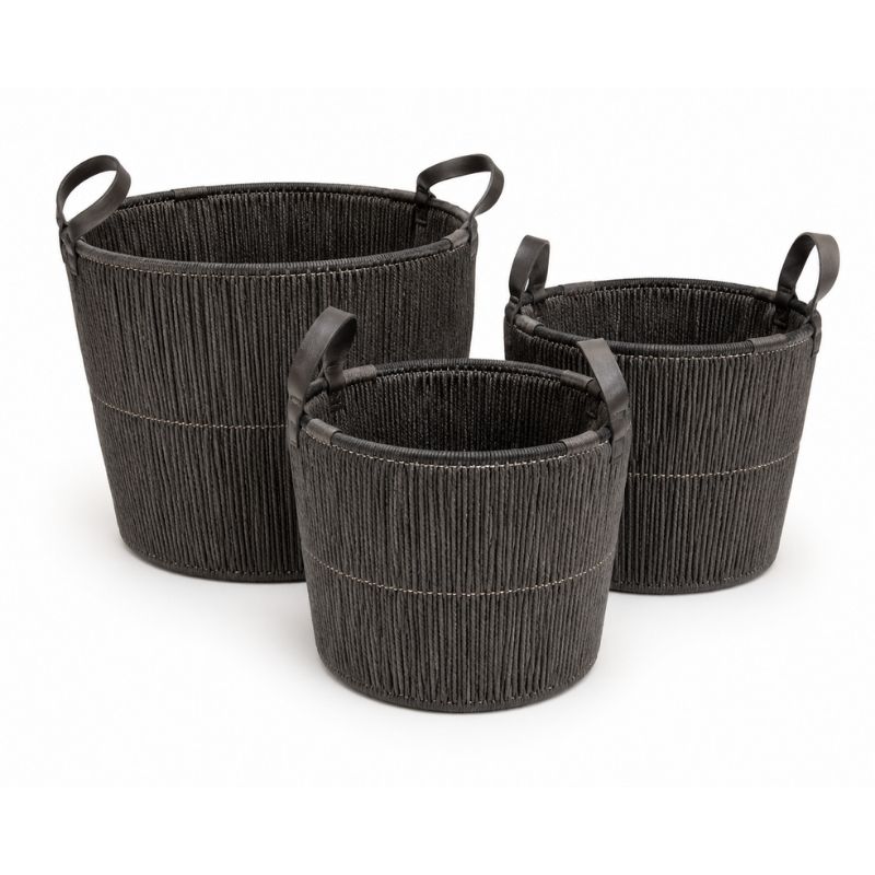 Set Pletenih Korpica 3/1 Graphite