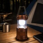 LED solarna lampa za praktično osvjetljenje bez dodatnog kabla