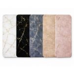 Set kupatilskih prostirki 2/1 Marble Gold sa elegantnim mermernim uzorkom