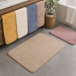 Set podnih prostirki za kupatilo Velora Soft za toplinu i sigurnost u domu