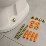 Set vijaka za WC šolju sadrži elemente za pouzdanu montažu i dugotrajno učvršćivanje sanitarije