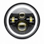 Okrugli LED far H4 50W sa snažnim bijelim osvjetljenjem za motocikle i terenska vozila