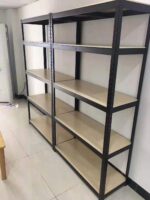 Metalna Polica Titan Flex Midnight 180x90x40 cm – 5 Etaža - Image 4