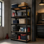 Metalna Polica Titan Flex Midnight 180x90x40 cm – 5 Etaža - Image 6