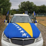 Zastava za auto BiH – za haubu i retrovizore | BiH i Ljiljani - Slika 5